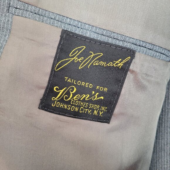 Men's Suit Jacket with Matching Vest, Size is approx. 46L - Picture 2 of 12